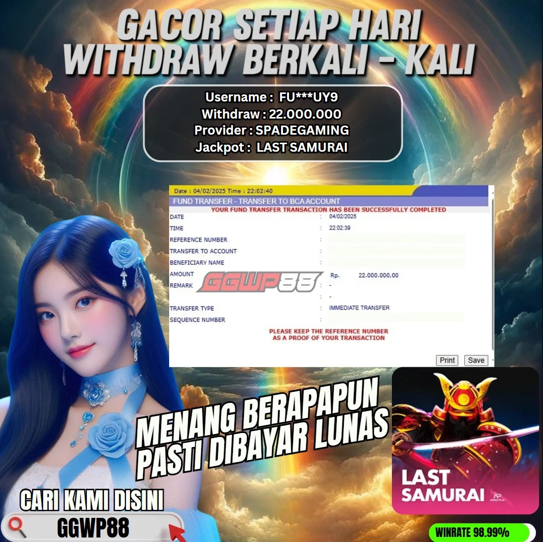 KEMENANGAN ANDA ADALAH PRIORITAS KAMI
