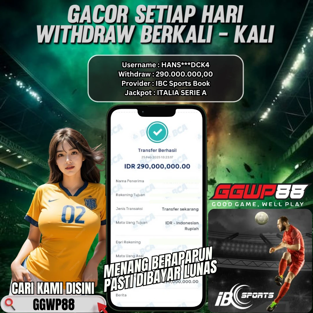 KEMENANGAN ANDA ADALAH PRIORITAS KAMI
