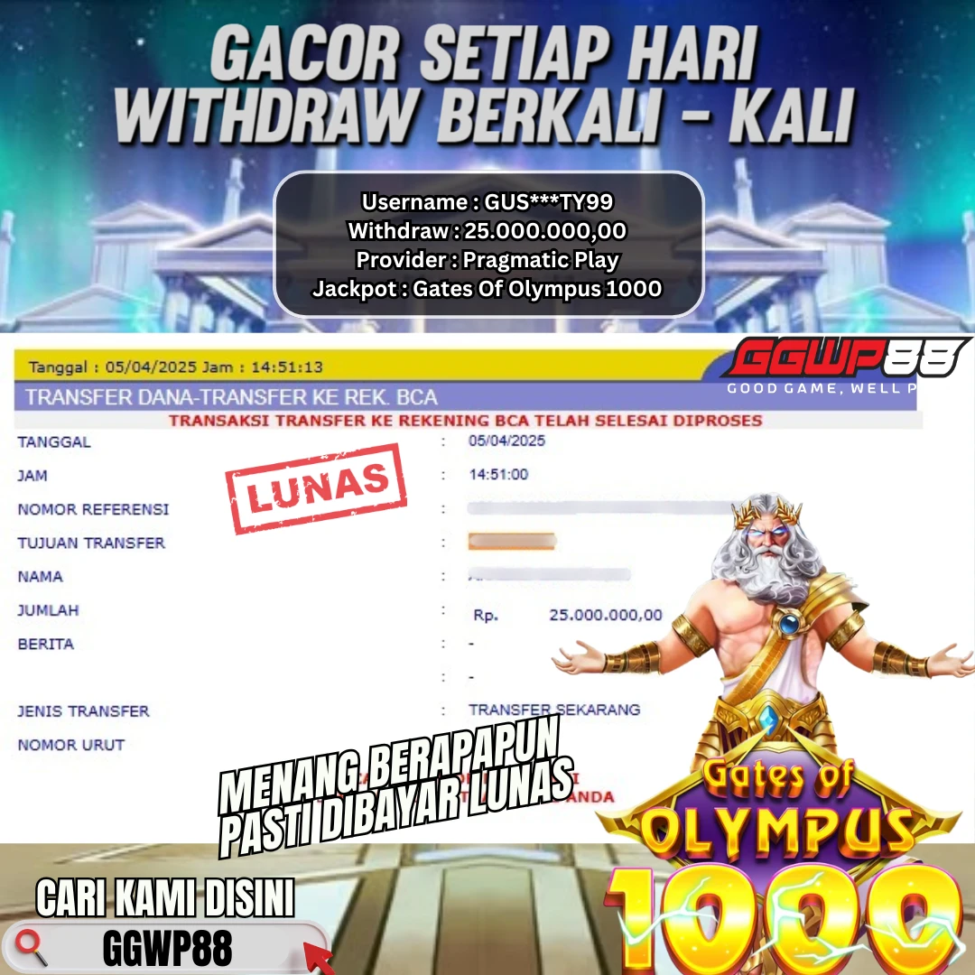 KEMENANGAN ANDA ADALAH PRIORITAS KAMI